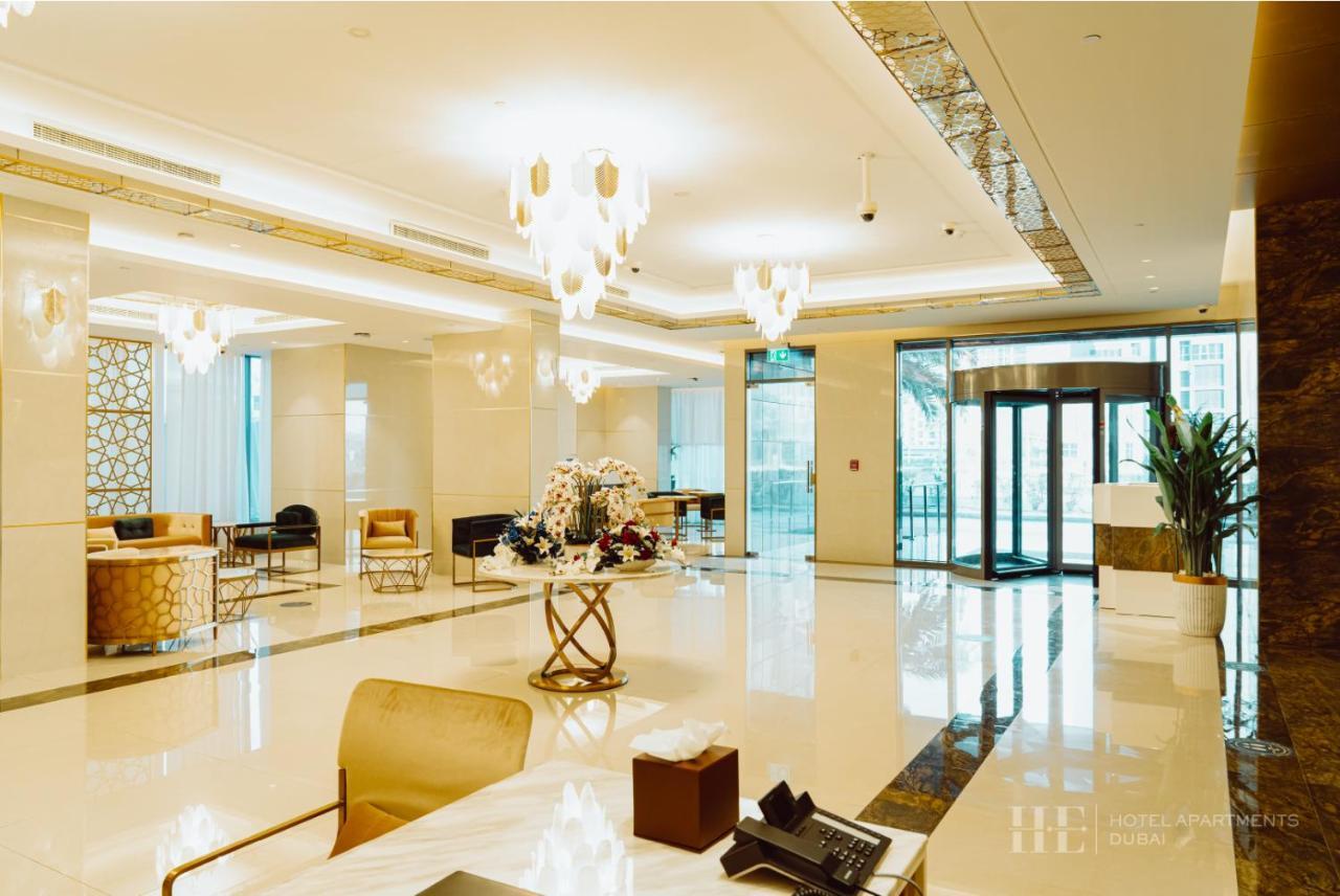 دبي He Hotel Apartments المظهر الخارجي الصورة Lobby